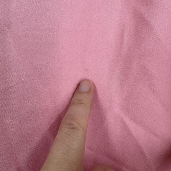 Tobi Women's Flat Front High Waisted Split Hem Stretch Skinny Pants Pink Size XS - Picture 5 of 11